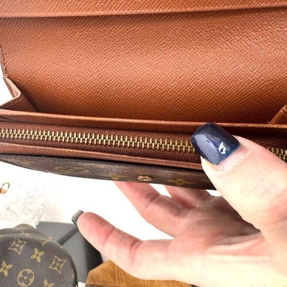 Louis Vuitton Monogram Portefueille Viennois kiss lock French purse wallet - Picture 7 of 8